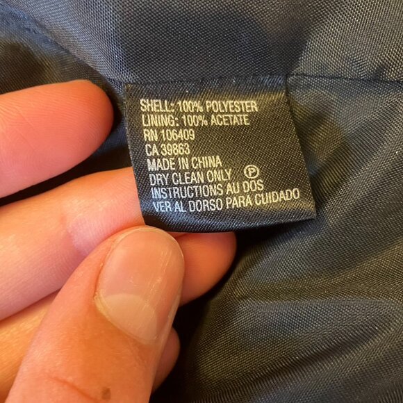 Tahari by ASL Dress Black Knee Length Dress Belt V Neck Collar NWOT Size 10 - Picture 8 of 14